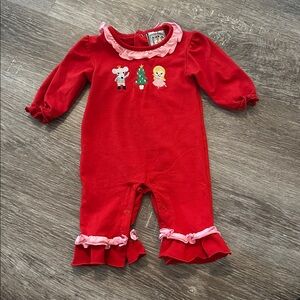 Nutcracker embroidered outfit